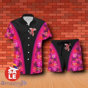 Fireball Cinnamon Whisky Combo Hawaiian Shirt & Shorts For Men Women Product Photo 2