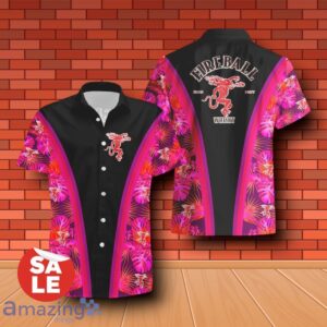 Fireball Cinnamon Whisky Combo Hawaiian Shirt & Shorts For Men Women Product Photo 1