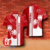 Fireball Cinnamon Whisky Palm Tree Summer Combo Hawaiian Shirt & Shorts For Men Women
