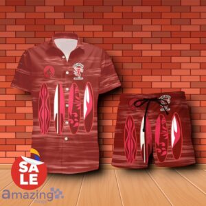 Fireball Cinnamon Whisky Surfboard Combo Hawaiian Shirt & Shorts For Men Women Product Photo 1