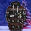 Firefighter FIRE DEPT Ugly Christmas Sweater Style Gift Custom Hoodie