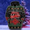 Firefighter Truck Ugly Christmas Sweater Style Gift Custom Hoodie