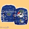 Florida Gators NCAA Snoopy and Woodstock Cute Personalized Number Christmas Ugly Sweater New Gift Limited Edition
