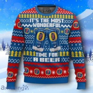 Fosters UK Beer Ugly Christmas Sweater New Design Product Photo 1