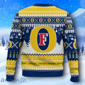 Fosters United Kingdom Beer Ugly Christmas Sweater New Design image Fosters United Kingdom Beer Ugly Christmas Sweater New Design Product Photo 2