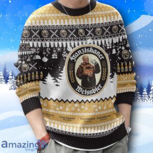 Franziskaner German Beer Ugly Christmas Sweater New Design Product Photo 4