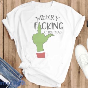 FUCKING CHRISTMAS SWEATSHIRT - Merry Fucking Christmas Unisex Sweatshirt - T-SHIRT FLAT
