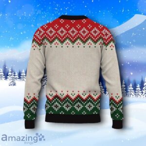Fun Christmas Print Casual Crew Neck Ugly Christmas Sweater Product Photo 2