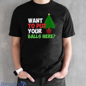 Funny Christmas Shirt, Christmas Tree Shirt, Funny Holiday Shirt image Funny Christmas Shirt, Christmas Tree Shirt, Funny Holiday Shirt - Black Unisex T-Shirt