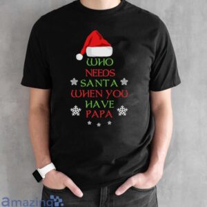Funny Christmas Shirt Gift for Men, Dad Christmas Gift, Funny Dad Shirt - Black Unisex T-Shirt