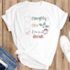 FUNNY CHRISTMAS SWEATSHIRT – Naughty Nice I’m Drunk Sweatshirt
