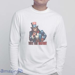 FUNNY ELECTION SHIRT Vote For Bigfoot Shirt, Election Tee Shirt image FUNNY ELECTION SHIRT - Vote For Bigfoot Shirt, Election Tee Shirt - White Sweatshirt