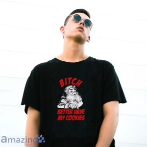 Funny Santa Claus Shirt for Men, Funny Christmas Santa Cookies Shirt - G500 Gildan T-Shirt