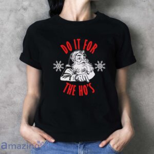 Funny Santa Claus Shirt, Funny Christmas T shirt, Christmas Crew Shirt - Ladies T-Shirt