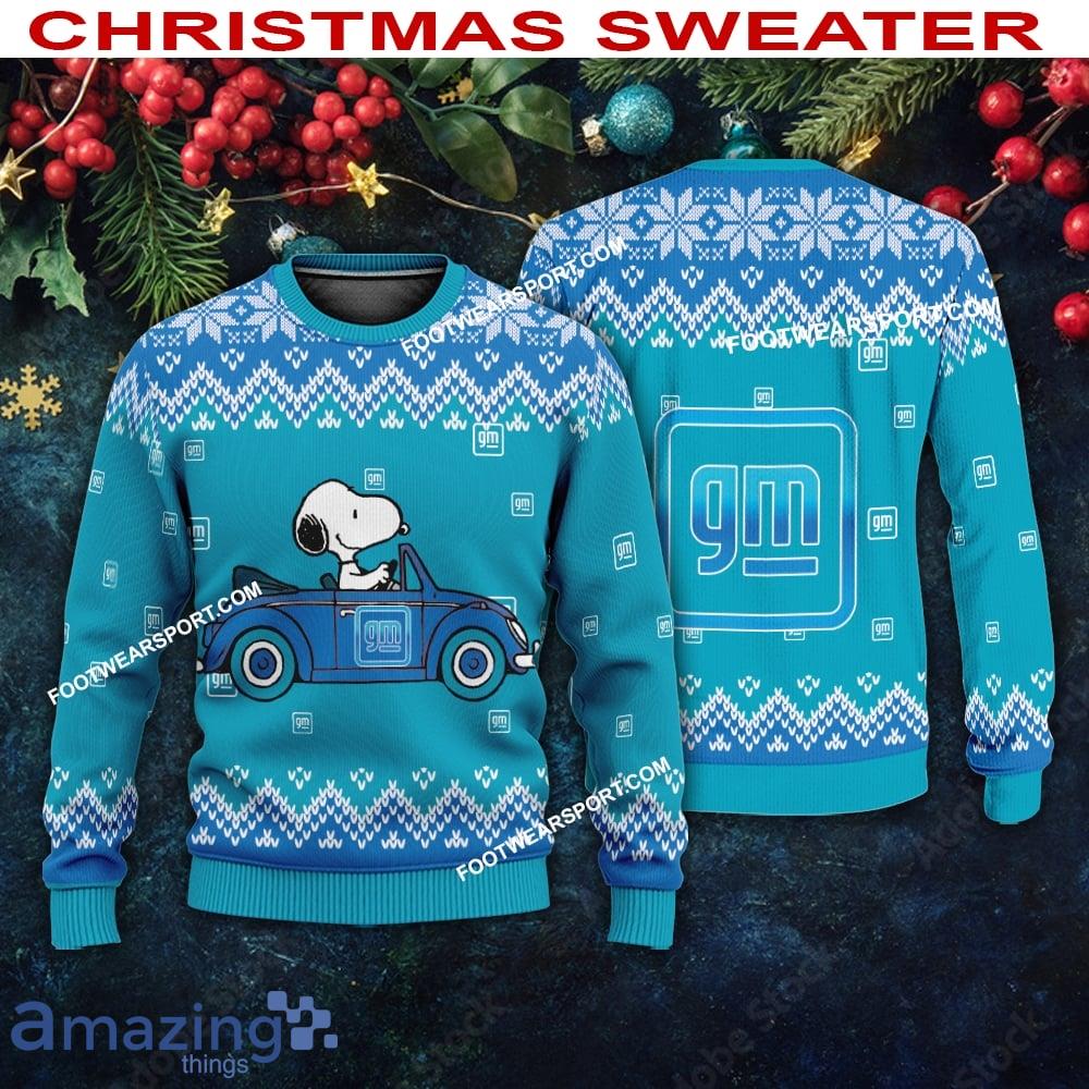 General Motors Snoopy Driving A Car Christmas Sweater Gift For Adult image General Motors Snoopy Driving A Car Christmas Sweater Gift For Adult - General Motors Snoopy Driving A Car Christmas Sweater Gift For Adult