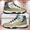 Georgia Tech Yellow Jackets Air Jordan 11 Sneakers Custom Name Sport Team Shoes For Men And Women