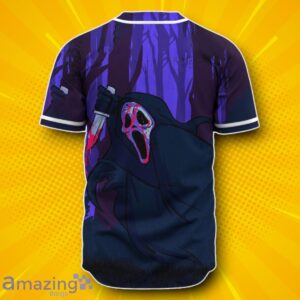 Ghostface Baseball Jersey, Scream Baseball Jersey, Halloween Baseball Jersey Unique Gift Product Photo 2