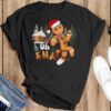 Gingerbread Man Oh Snap Funny Christmas Cookie Baking Team T-Shirt