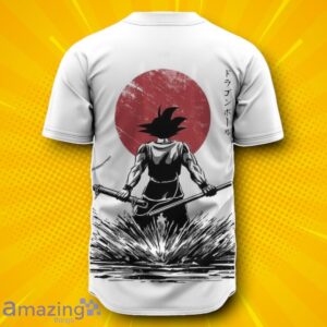 Goku Baseball Jersey, Dragon Ball Z Baseball Jersey Unique Gift Product Photo 2