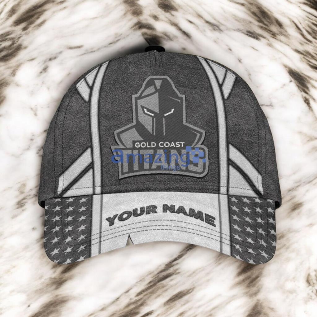 Gold Coast Titans Personalized NRL Classic Classic Cap 3D Style For Fan image Gold Coast Titans Personalized NRL Classic Classic Cap 3D Style For Fan Product Photo 1