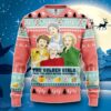 Golden Girl Pink Ugly Christmas 3D Sweater Impressive Gift Amazing Christmas Gift