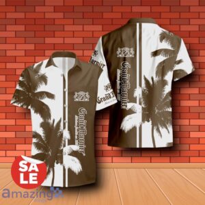 Grand Marnier Palm Tree Combo Hawaiian Shirt & Shorts For Men Women Product Photo 1
