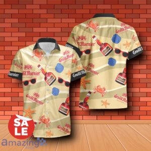 Grand Marnier Summer Seafood Combo Hawaiian Shirt & Shorts For Men Women Product Photo 2