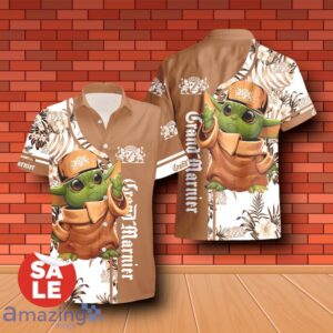 Grand Marnier Yoda Combo Hawaiian Shirt & Shorts For Men Women Product Photo 2