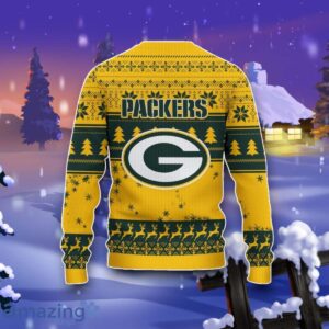 Green Bay Packers Grinch Ugly Christmas 3D Sweater Impressive Gift Product Photo 3