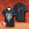 Grey Goose Vodka Chest Bone Summcer Halloween Combo Hawaiian Shirt & Shorts For Men Women