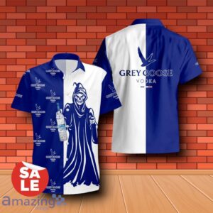 Grey Goose Vodka Death Halloween Combo Hawaiian Shirt & Shorts For Men Women Product Photo 1