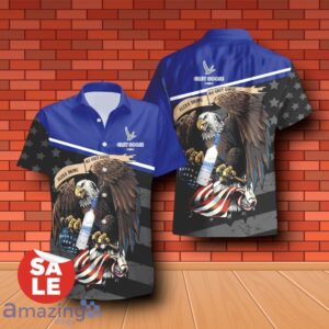 Grey Goose Vodka Eagle American Flag Combo Hawaiian Shirt & Shorts For Men Women Product Photo 1