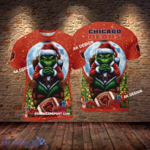 Grinch Christmas Chicago Bears Hoodie AOP, Tshirt, 3D Sweater image Grinch Christmas Chicago Bears Hoodie AOP, Tshirt, 3D Sweater - Grinch Christmas Chicago BearsHoodie AOP, Tshirt, 3D Sweater AOP Photo 2