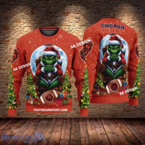 Grinch Christmas Chicago Bears Hoodie AOP, Tshirt, 3D Sweater image Grinch Christmas Chicago Bears Hoodie AOP, Tshirt, 3D Sweater - Grinch Christmas Chicago BearsHoodie AOP, Tshirt, 3D Sweater AOP Photo 3