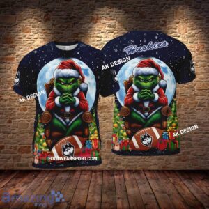 Grinch Christmas Connecticut Huskies Hoodie AOP, Tshirt, 3D Sweater - Grinch Christmas Connecticut HuskiesHoodie AOP, Tshirt, 3D Sweater AOP Photo 2