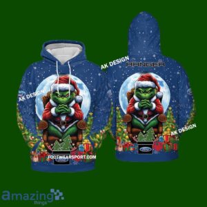 Grinch Christmas Ford Ranger Car Racing Logo 3D Hoodie, 3D TShirt, Ugly Sweater Gift Christmas - Ford Ranger Car Racing King Grinch Christams 3D Hoodie Photo 1