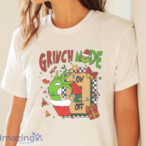 Grinch Christmas Shirt, Christmas Shirt, Christmas Grinch T-Shirts - White Ladies T-Shirt