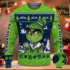 Grinch Dring Style Seattle Seahawks Knitted Christmas 3D Sweater Gift For Men Women