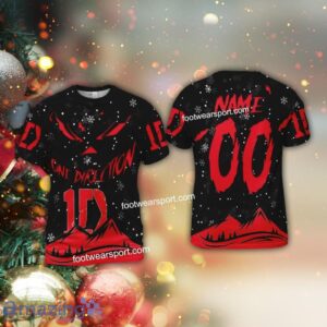 Grinch Face 1D One Direction Band Christmas 3D Hoodie AOP Sweater For Men, Women Custom Number And Name - 1D One Direction Band Christmas 3D T-Shirt For Men Women