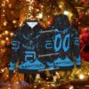 Grinch Face Abbott Christmas 3D Hoodie AOP Sweater For Men, Women Custom Number And Name