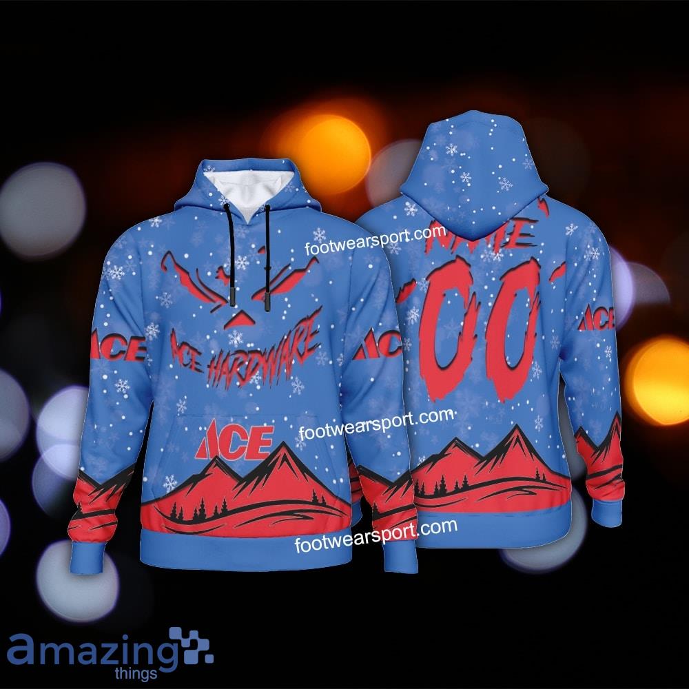 Grinch Face ACE HARDWARE Christmas 3D Hoodie AOP Sweater For Adult Custom Number And Name image Grinch Face ACE HARDWARE Christmas 3D Hoodie AOP Sweater For Adult Custom Number And Name - ACE HARDWARE Christmas 3D Hoodie For Men Women