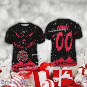 Grinch Face Apothic Wines Red Christmas 3D Hoodie AOP Sweater For Fans Custom Number And Name - Apothic Wines Red Christmas 3D T-Shirt For Men Women