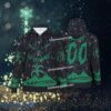 Grinch Face Arbonne Christmas 3D Hoodie AOP Sweater For Men, Women Custom Number And Name