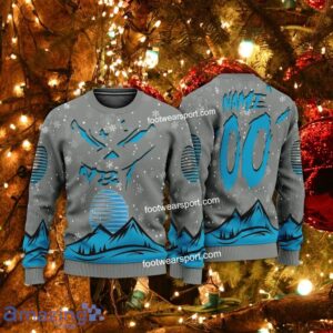 Grinch Face At&t Christmas 3D Hoodie AOP Sweater For Men, Women Custom Number And Name - At&t Christmas 3D Sweater For Men Women