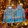 Grinch Face At&t Christmas 3D Hoodie AOP Sweater For Men, Women Custom Number And Name
