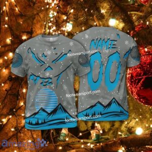 Grinch Face At&t Christmas 3D Hoodie AOP Sweater For Men, Women Custom Number And Name - At&t Christmas 3D T-Shirt For Men Women
