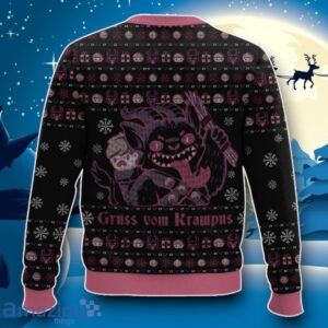 Gruss Vom Krampus, Christmas Ugly 3D Sweater Impressive Gift Product Photo 2