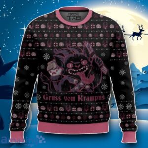 Gruss Vom Krampus, Christmas Ugly 3D Sweater Impressive Gift Product Photo 1