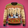 Guitars Santa Xmas Ugly 3D Sweater Unique Gift