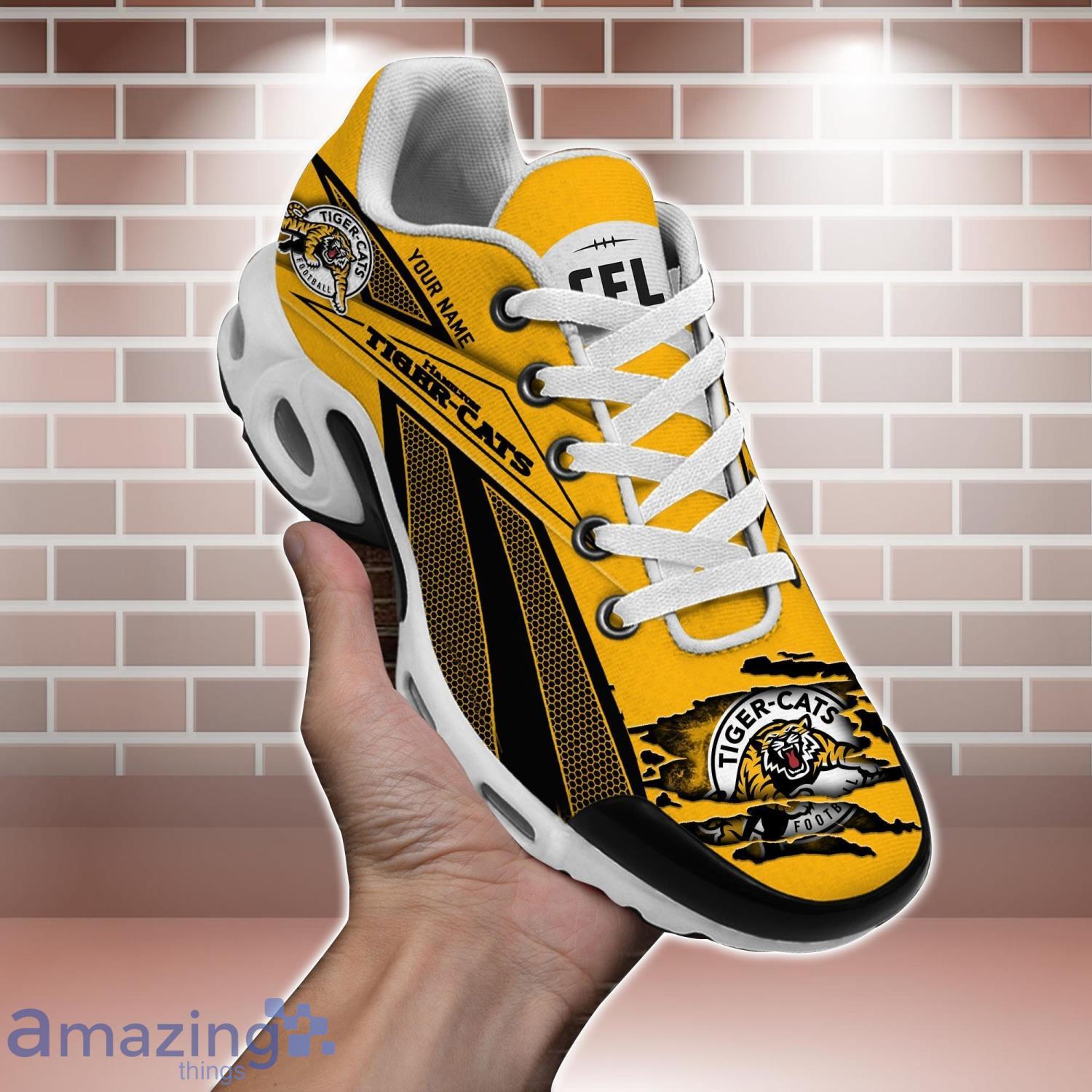 Hamilton Tiger Cats Air Cushion Sports Shoes Custom Name Gift TN Shoes Sneakers For Fans Men Women Shoes image Hamilton Tiger-Cats Air Cushion Sports Shoes Custom Name Gift TN Shoes Sneakers For Fans Men Women Shoes Product Photo 2